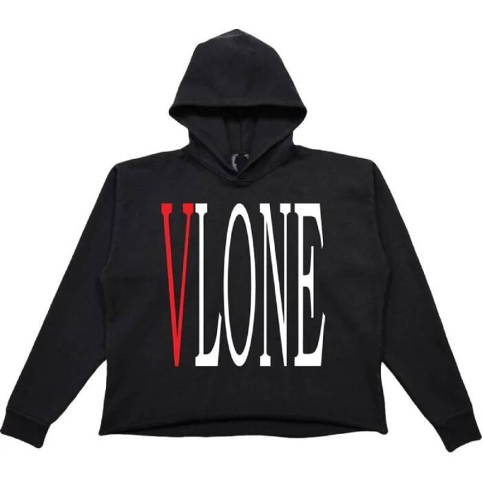 red-and-black-vlone-hoodie - 1