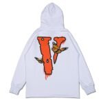 vlone-orange-hoodie - 1